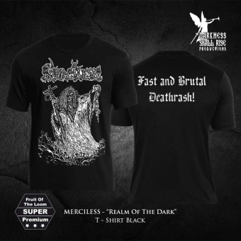 MERCILESS Realm Of The Dark SHIRT SIZE XL